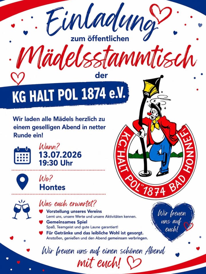 KG Halt Pol 1874 eV. Bad Honnef